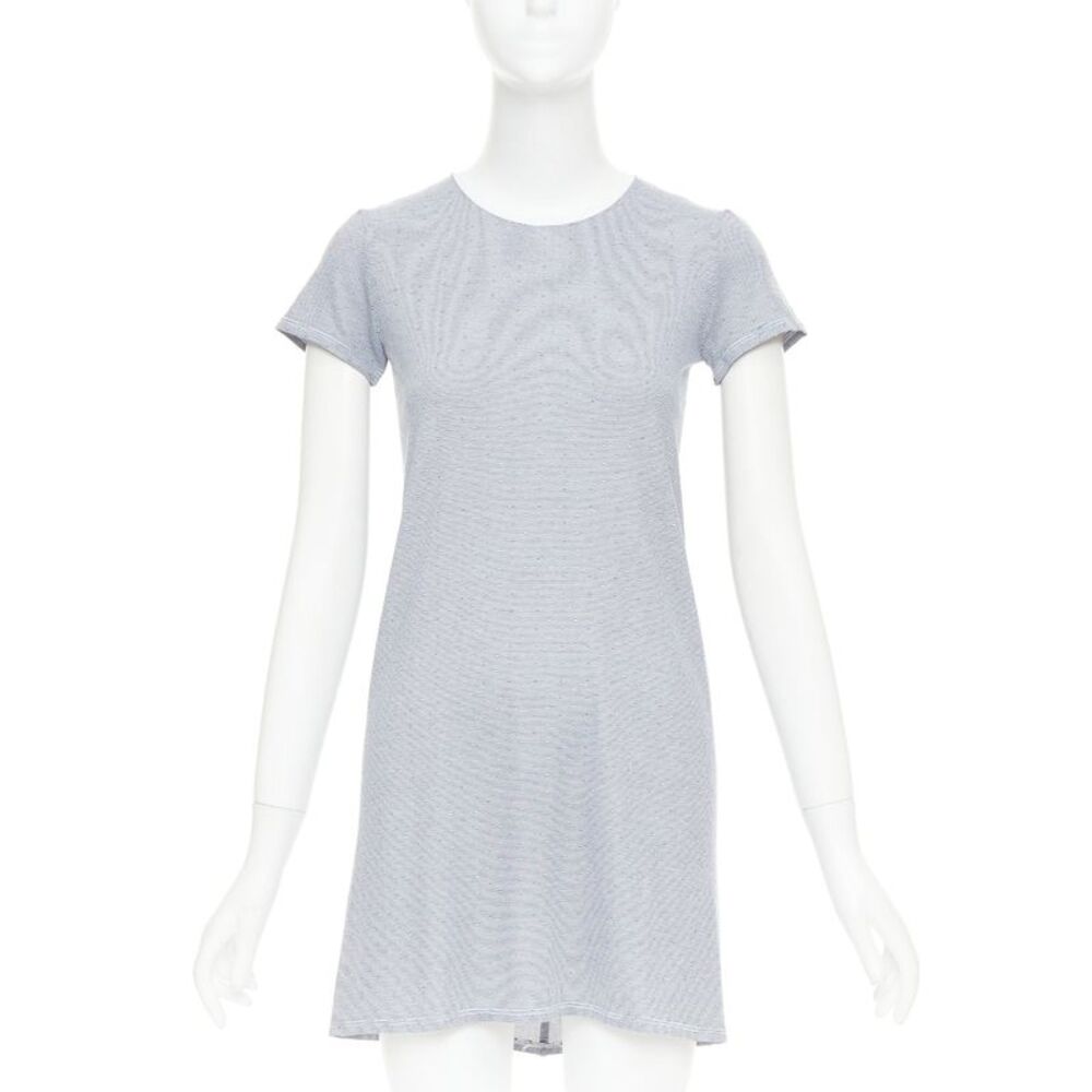 The Row Striped Jersey Tshirt Dress